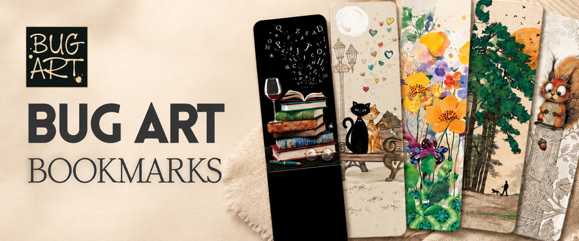 BUG ART bookmarks – explore the collection