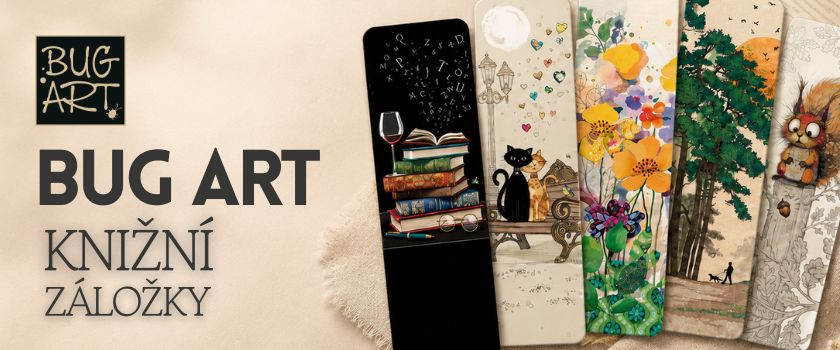Knižní záložky BUG ART – prohlédnout kolekci